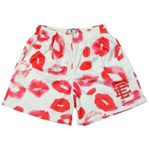 Eric Emanuel EE Valentines Day Kiss Shorts White